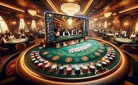 j10bet Inside the Roulette Royal Night Lobby